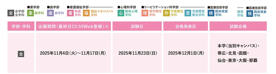 学校推薦_入試日程